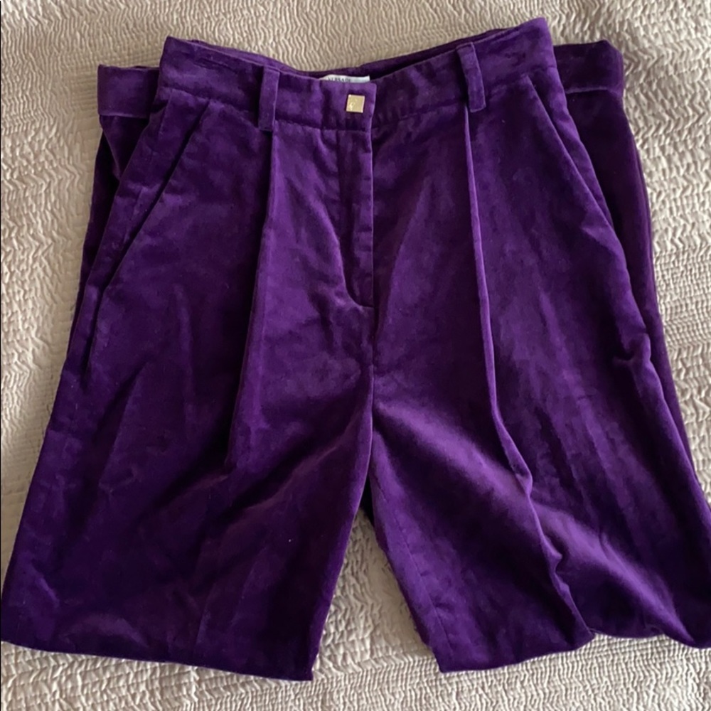 Purple Versace pant